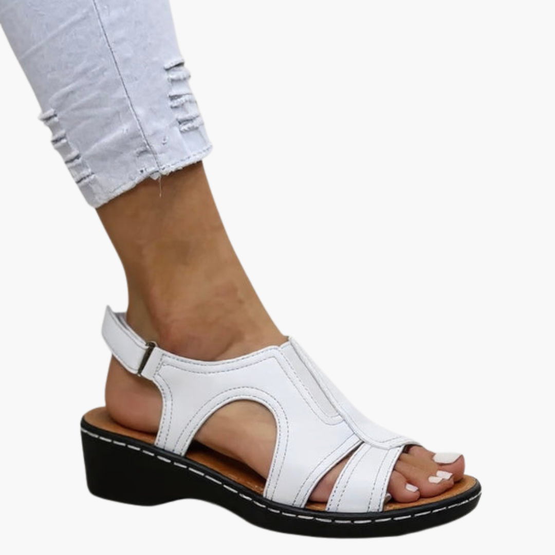 Sandalias para mujer con suela acolchada y tiras ajustables