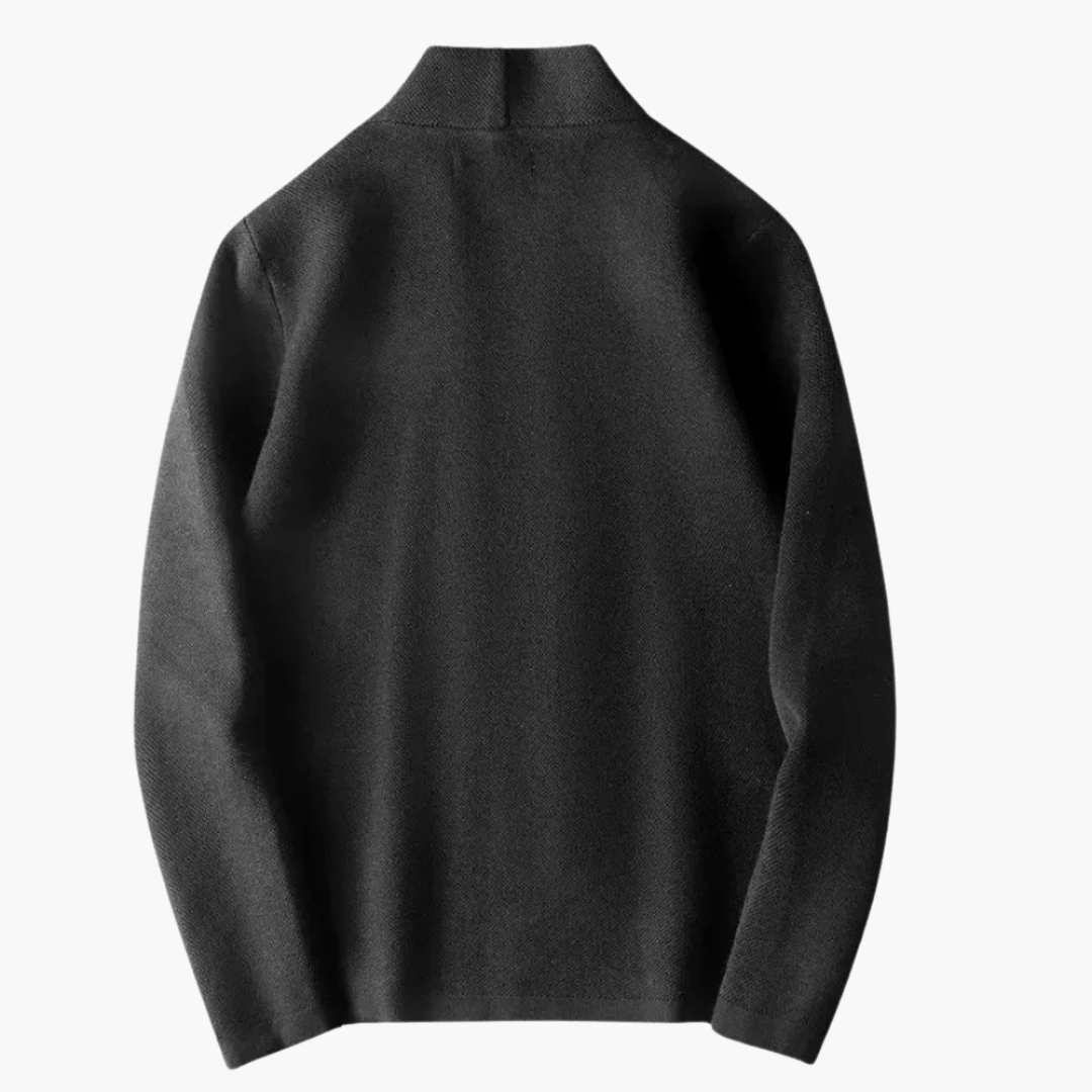 Blazer pour homme avec ouverture sur le devant et poches latérales