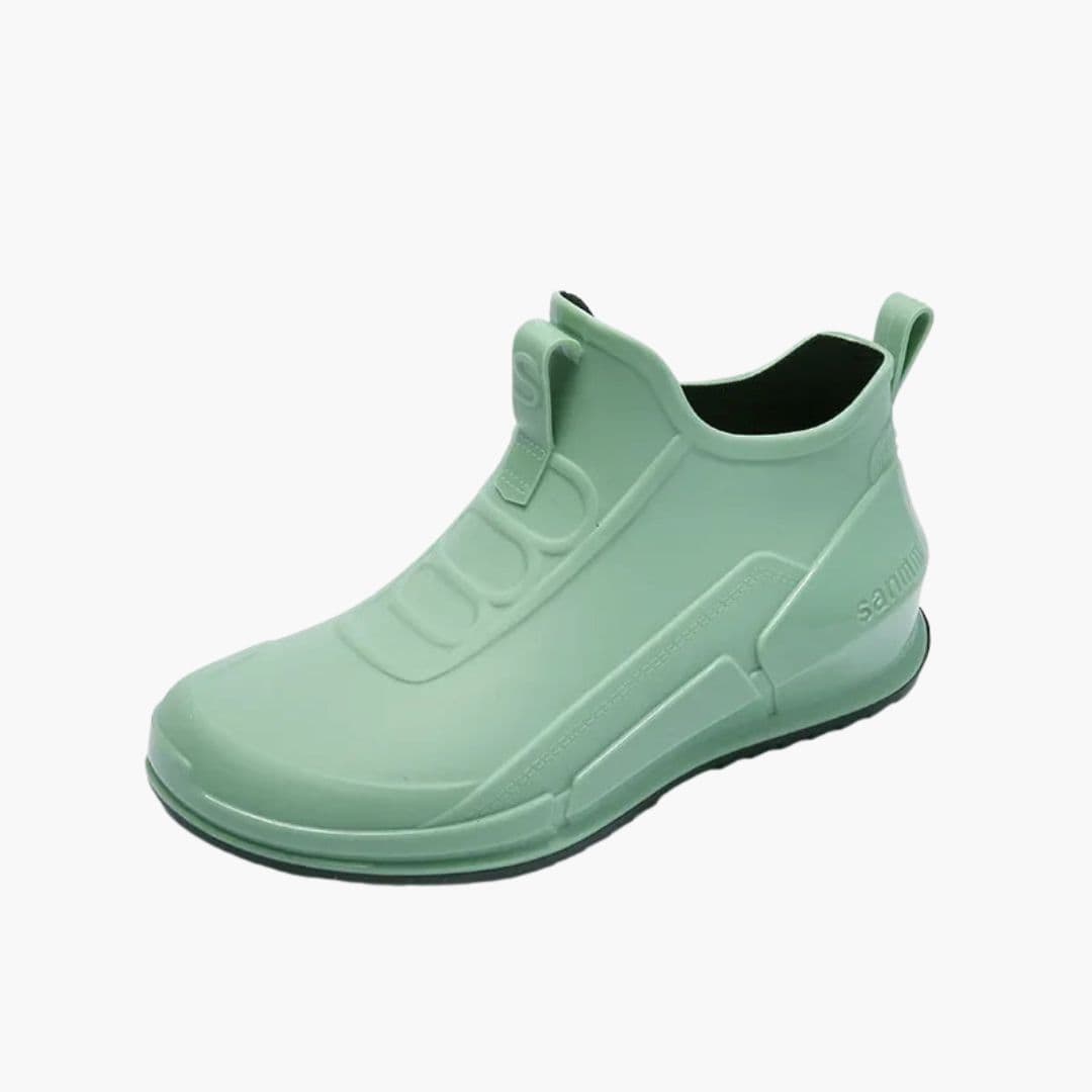 Damenstiefel zum Hineinschlüpfen mit profiliertem Absatz