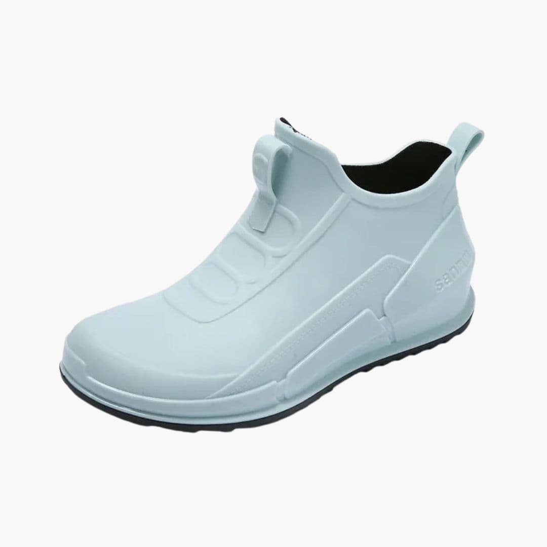 Damenstiefel zum Hineinschlüpfen mit profiliertem Absatz