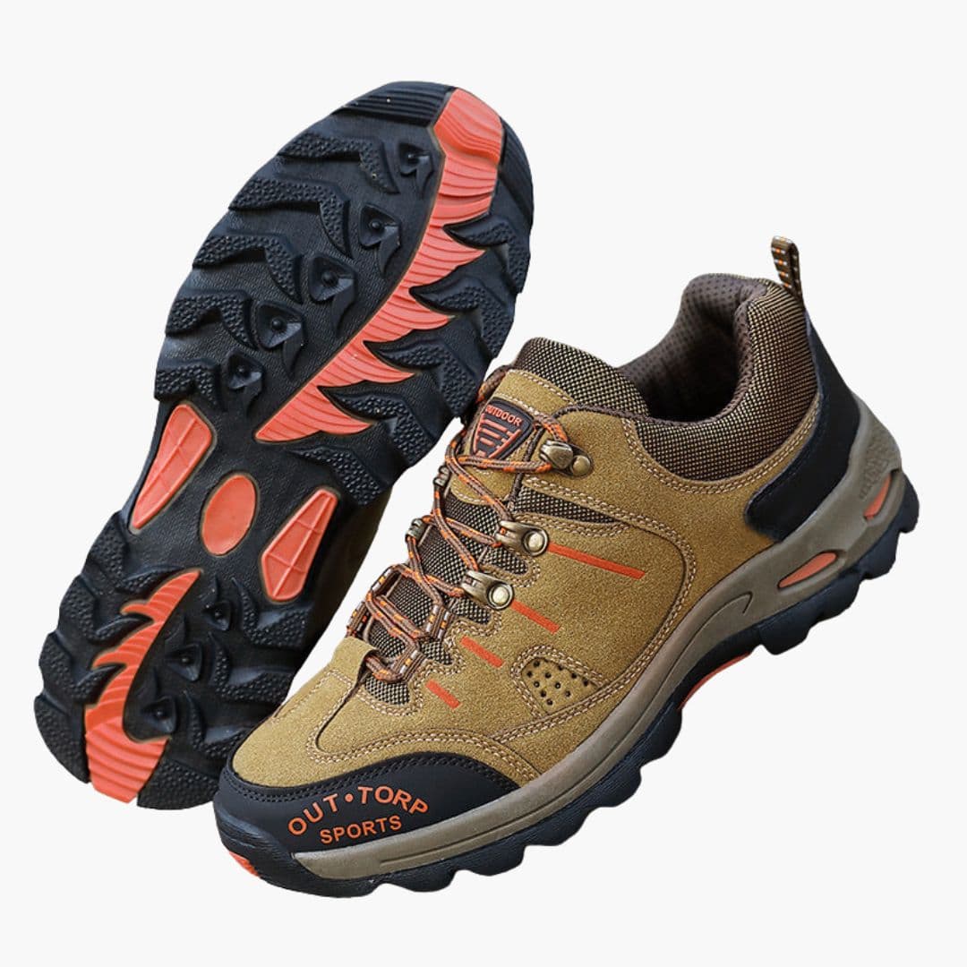 Chaussures de Randonnée Homme à Lacets avec Panneaux Mesh