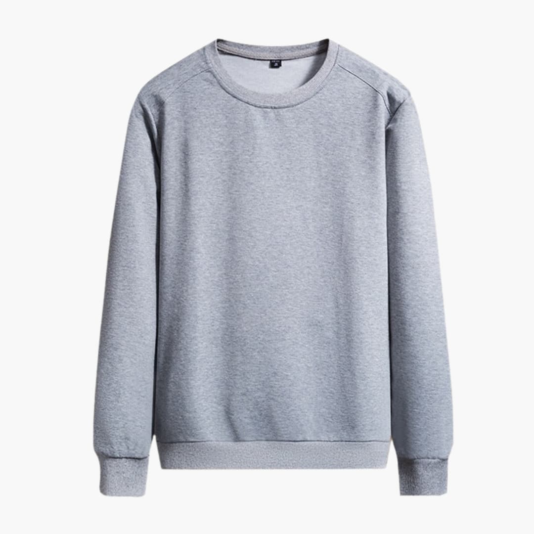 Sport-Sweatshirt für Damen mit Rundhalsausschnitt