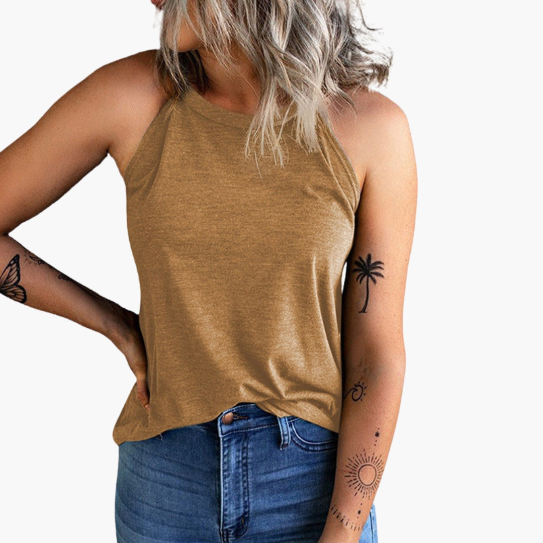 Débardeur de sport femme avec coupe ample