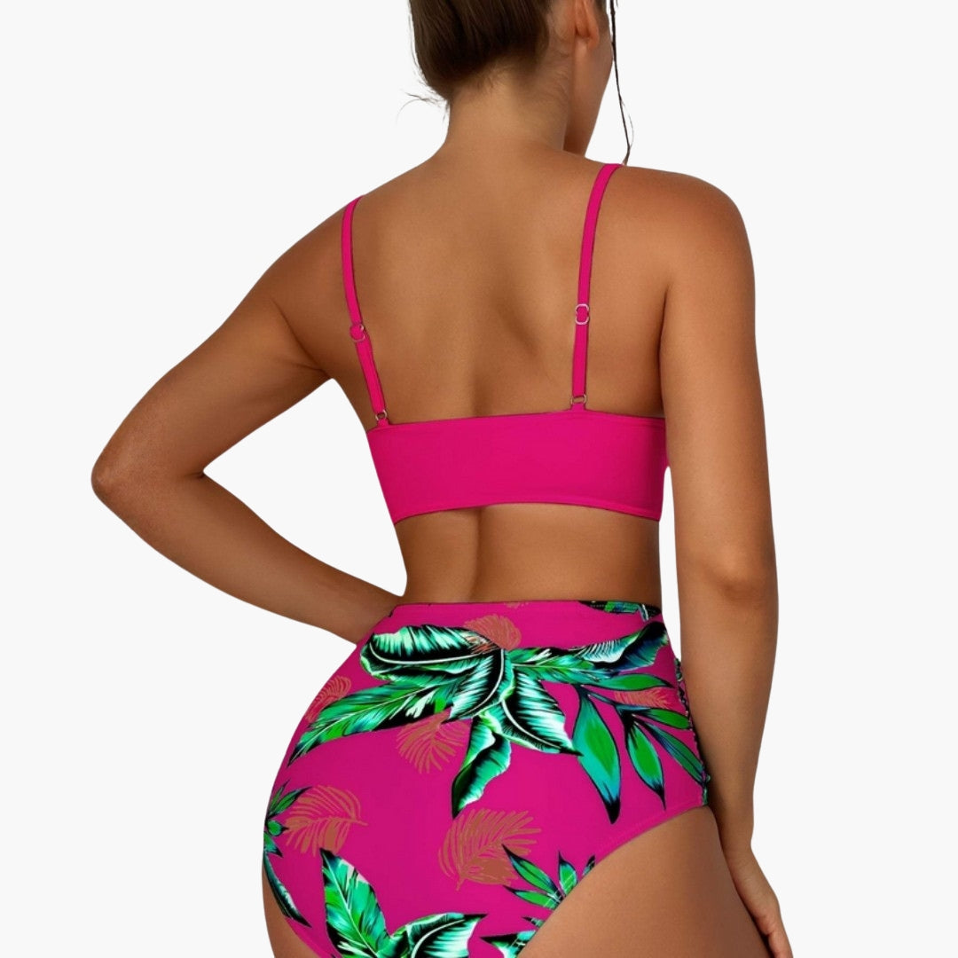 Naisten bikiniyhdistelmä push-up-topilla