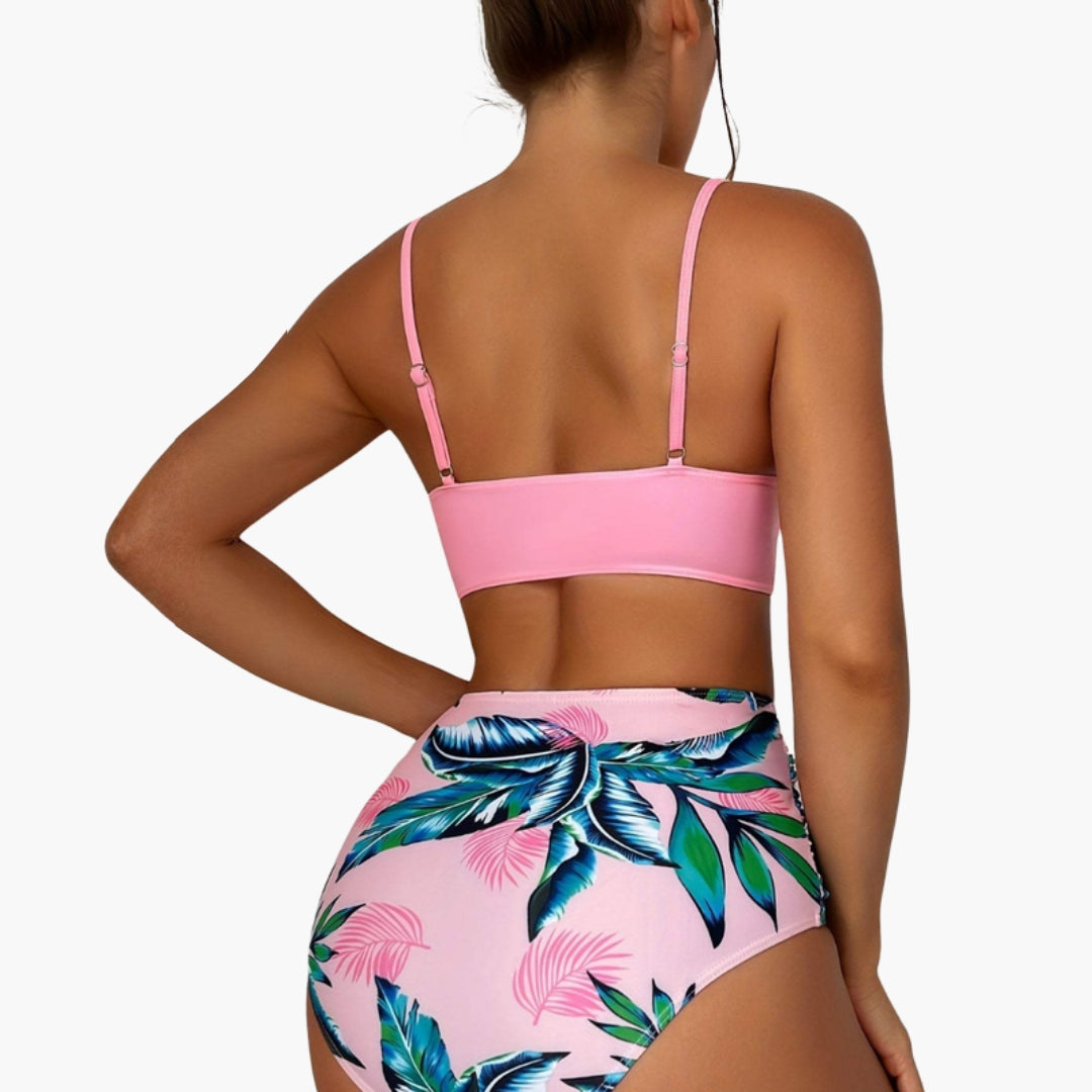 Naisten bikiniyhdistelmä push-up-topilla