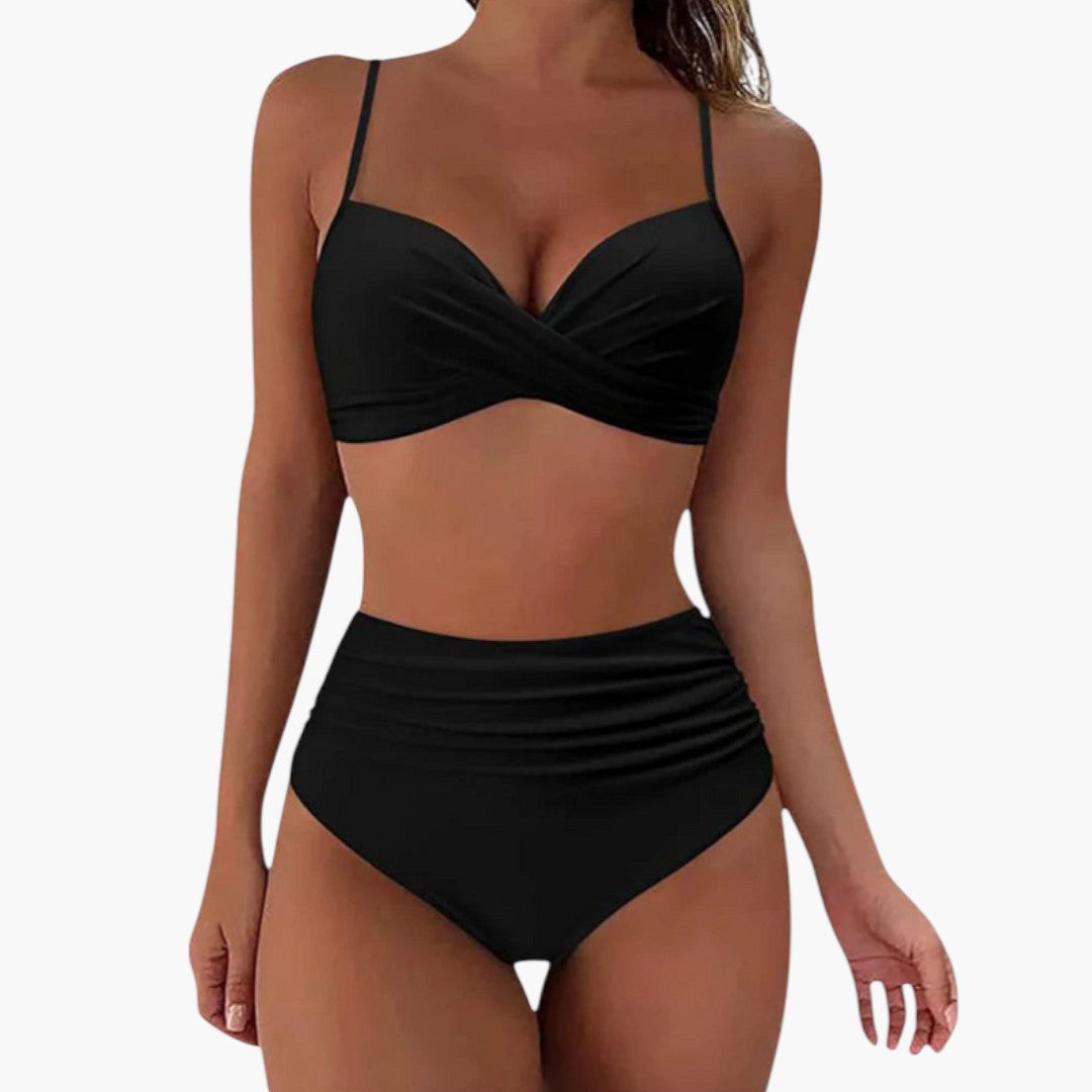 Bikini-Set für Damen mit Blumenmuster