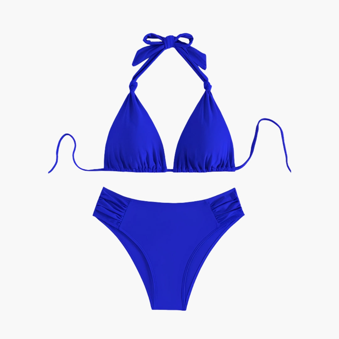 Ensemble bikini pour femmes avec haut à nouer