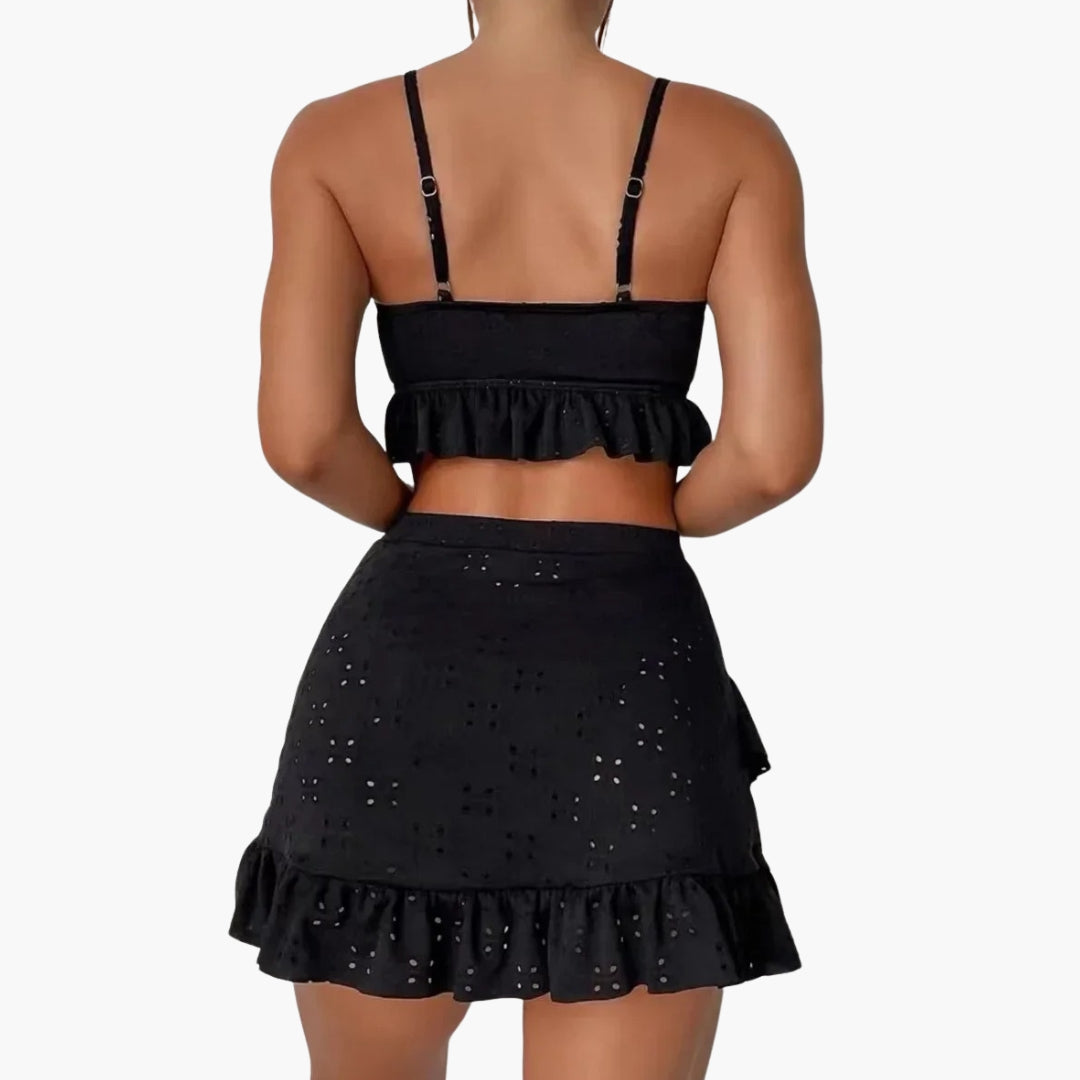 Ensemble bikini pour femmes avec volants