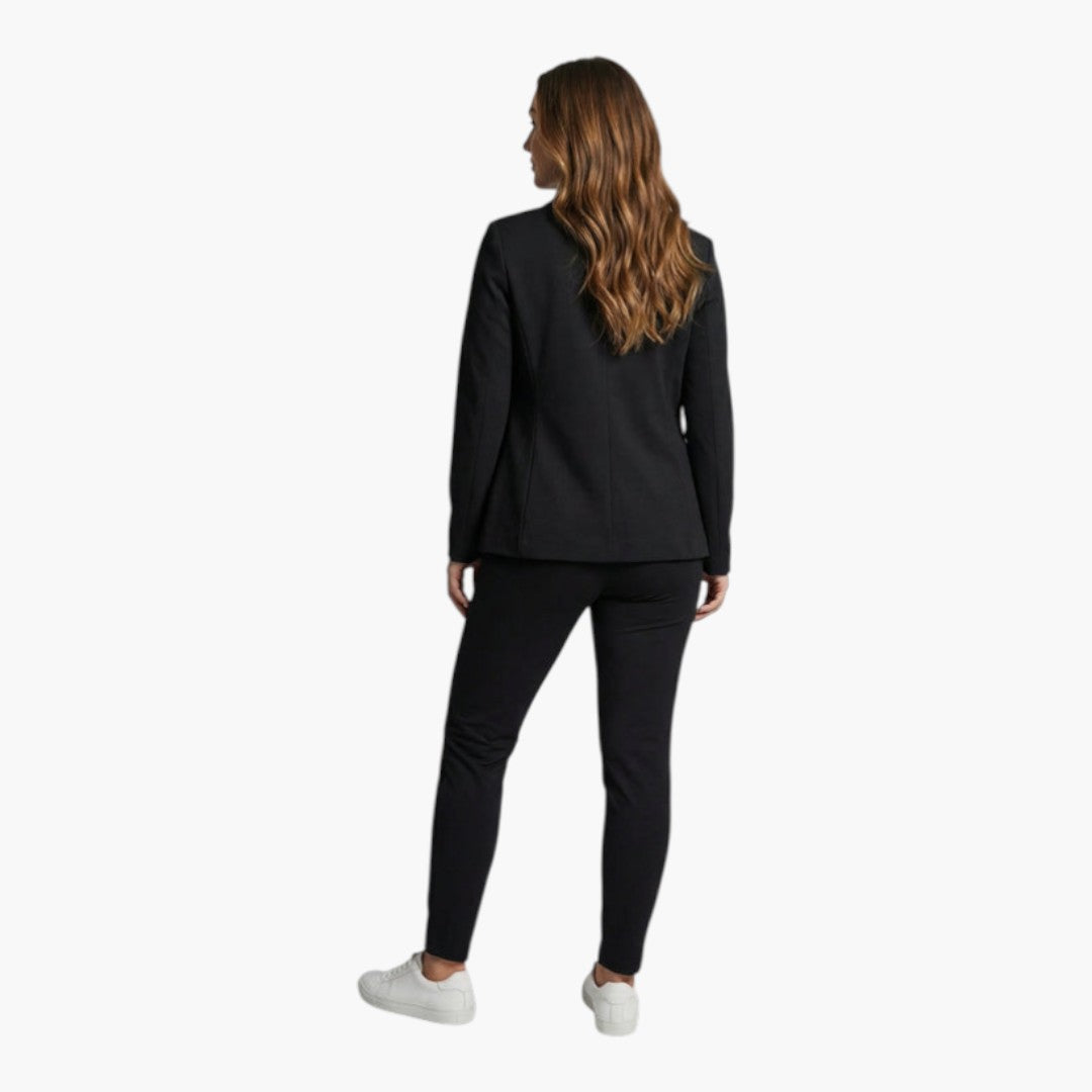 Damenanzug mit Blazer und Hose mit Kordelzugbund