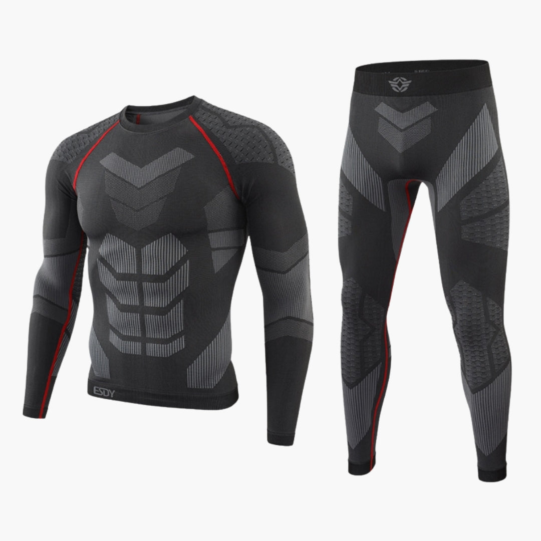 Ensemble sous vêtements thermiques homme