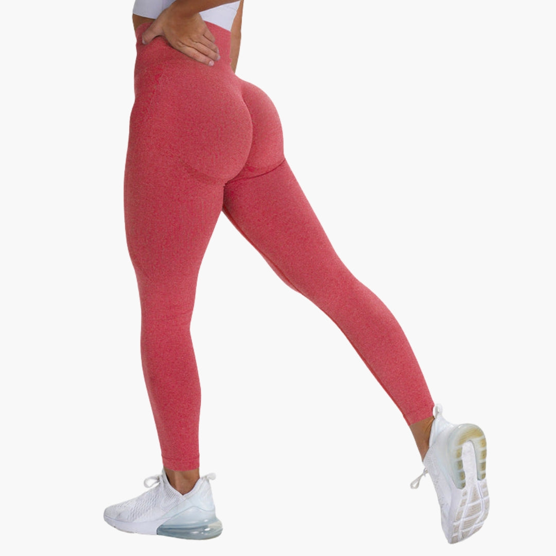 Sport-Leggings für Damen, nahtlos, mit hoher Taille