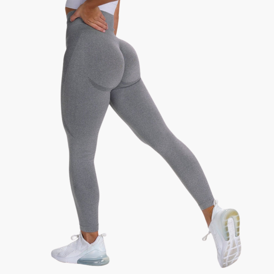 Sport-Leggings für Damen, nahtlos, mit hoher Taille