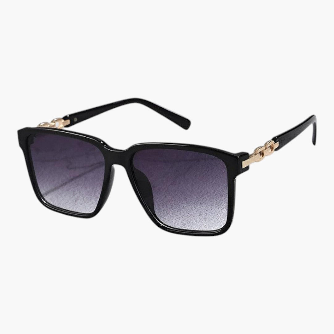 Gafas de sol para mujer con montura cuadrada y lentes degradados