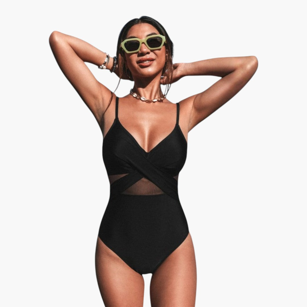 Maillot de bain une pièce femmes a effet push up