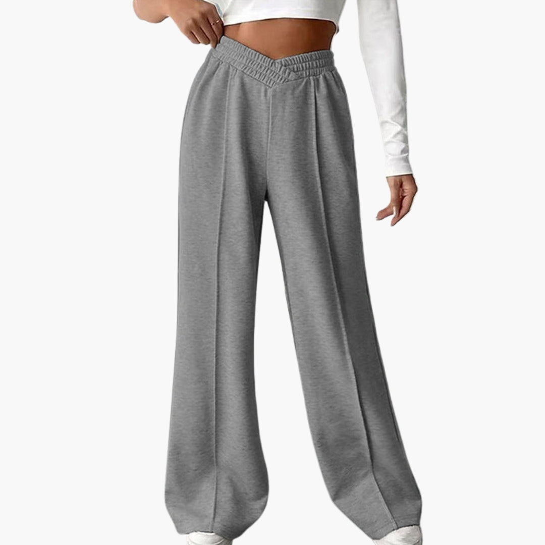 Pantaloni sportivi da donna a gambe larghe