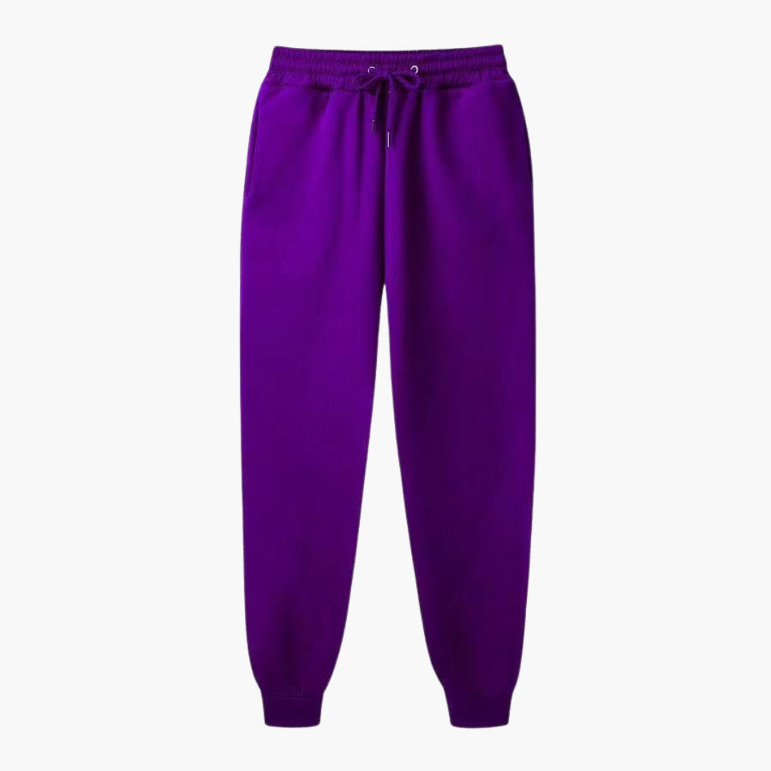 Pantalon femme avec taille élastique et poches