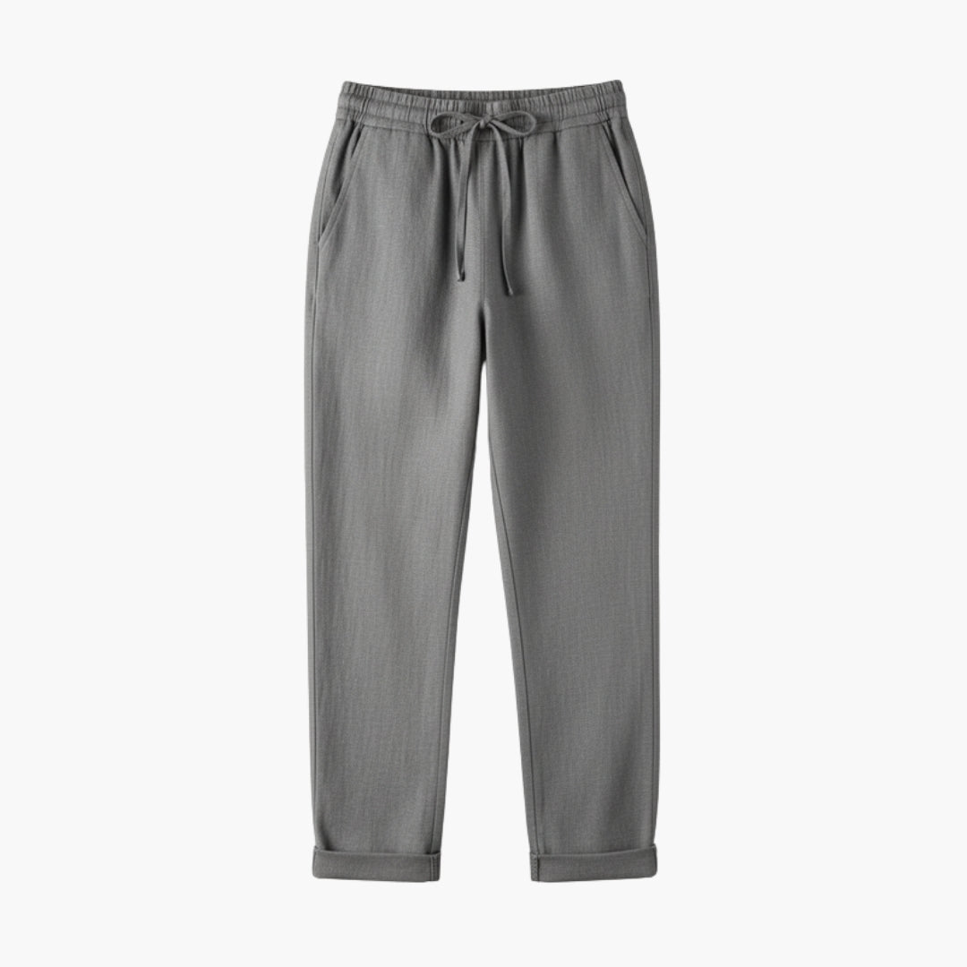 Women's trousers with drawstring waist