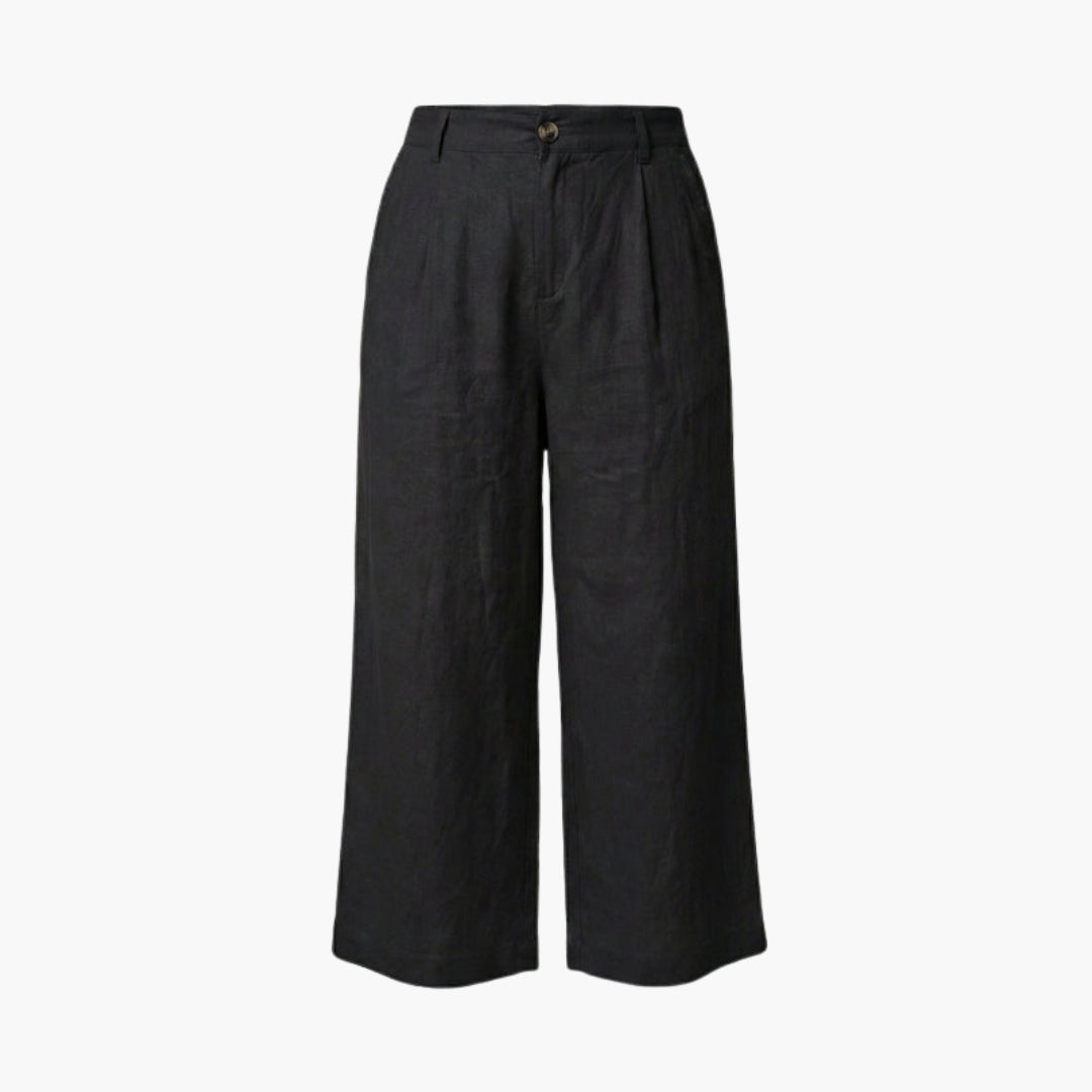 Hosen für Damen mit einfarbiger Oberfläche