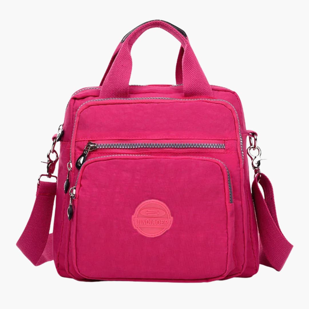 Shoulder bag for women with adjustable strap and multiple pockets