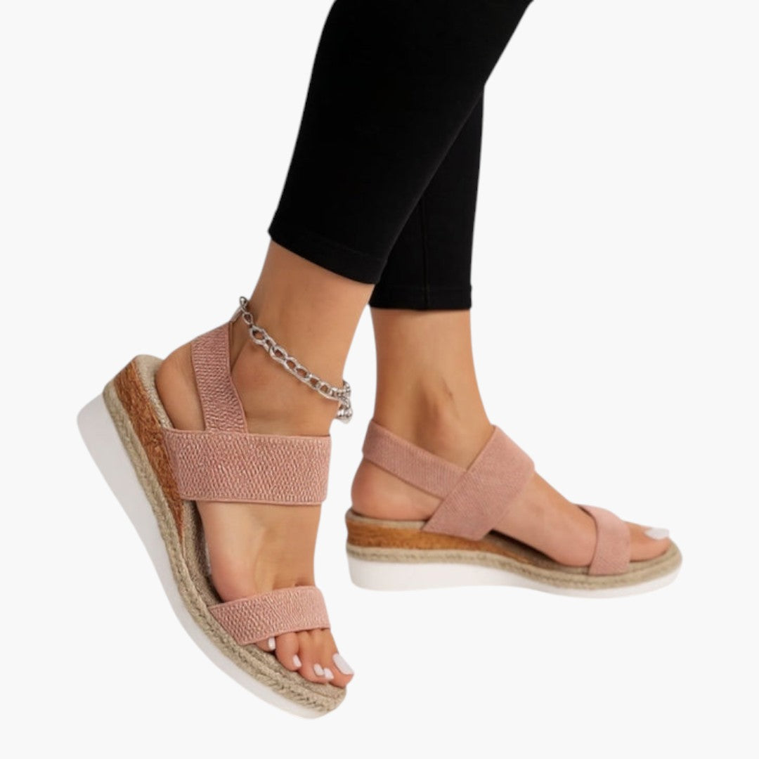 Damen Sandalen mit Gepolsterter Innensohle