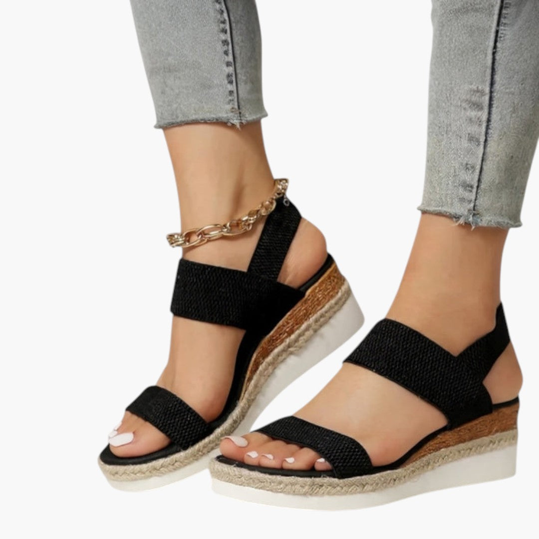 Damen Sandalen mit Gepolsterter Innensohle