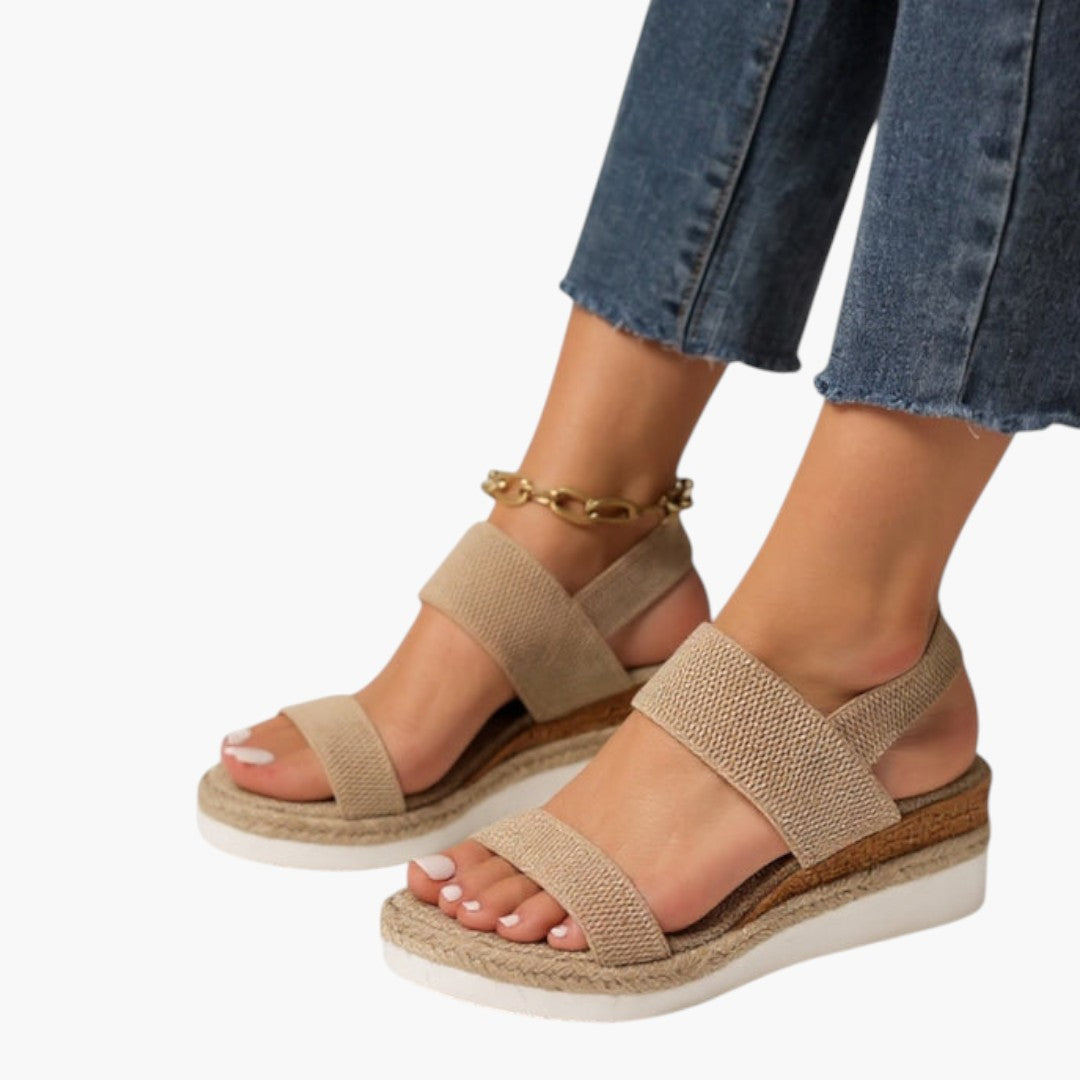 Damen Sandalen mit Gepolsterter Innensohle