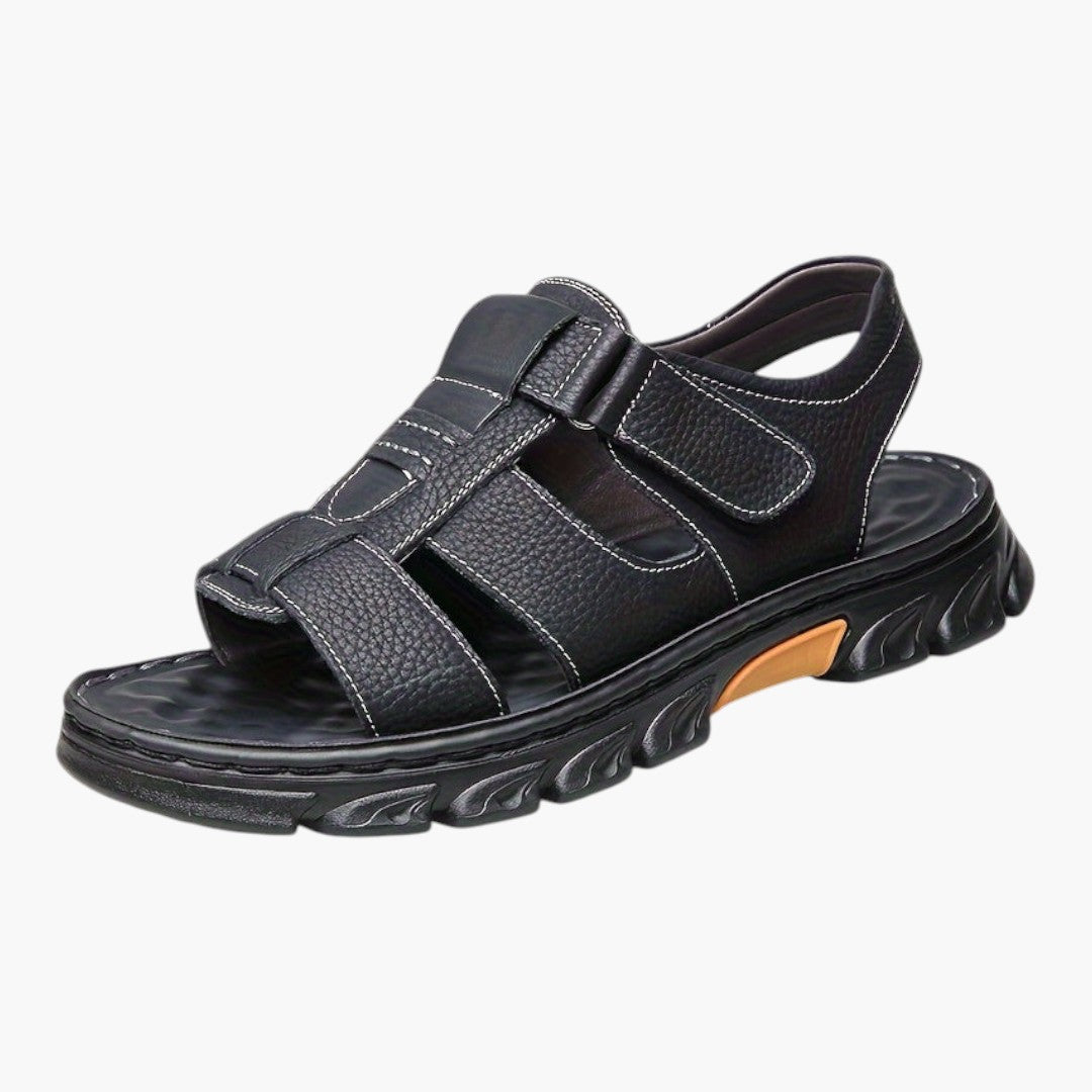 Men's Open-Toe Sandals with Rubber Soles