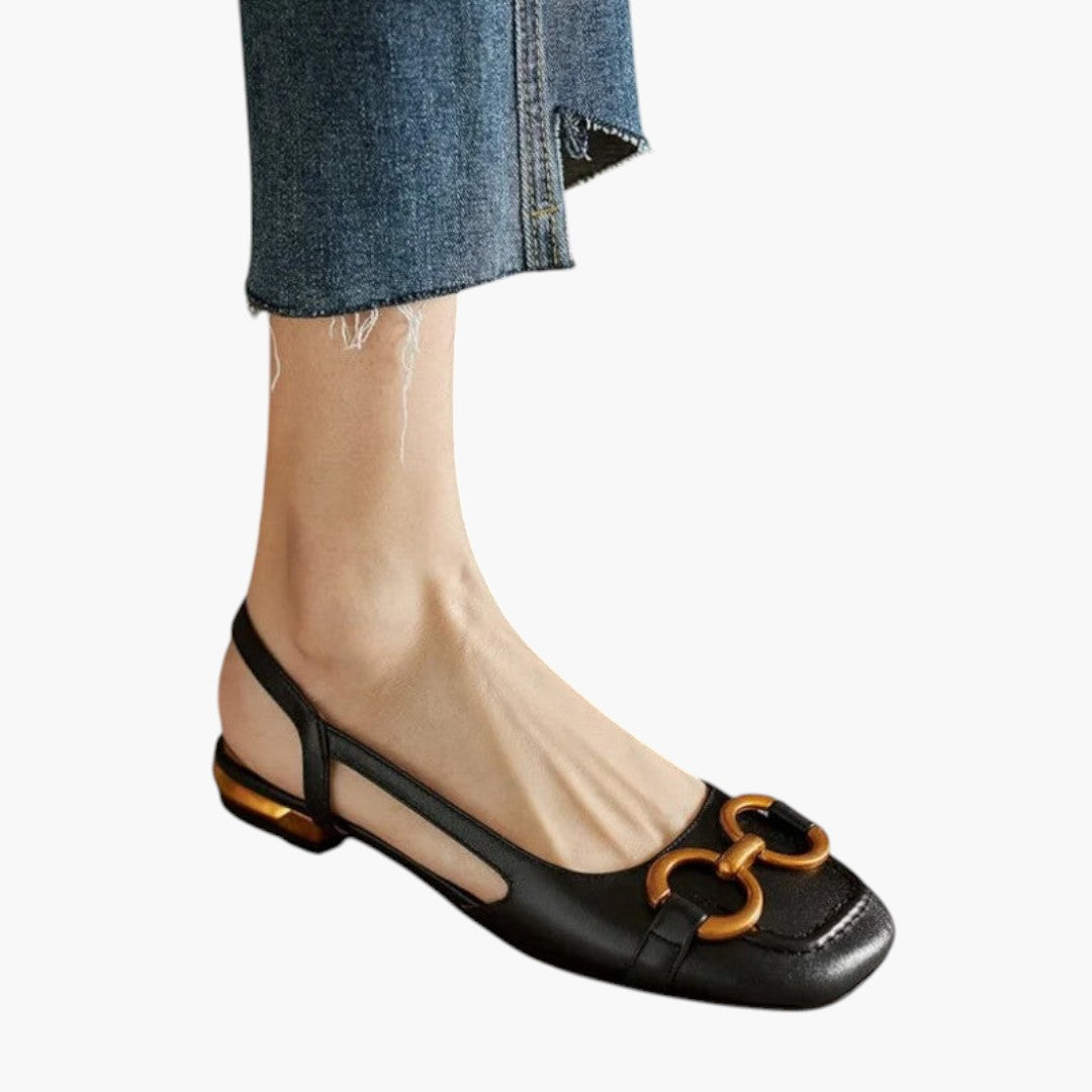 Bekväma damsandaler med justerbar spänne
