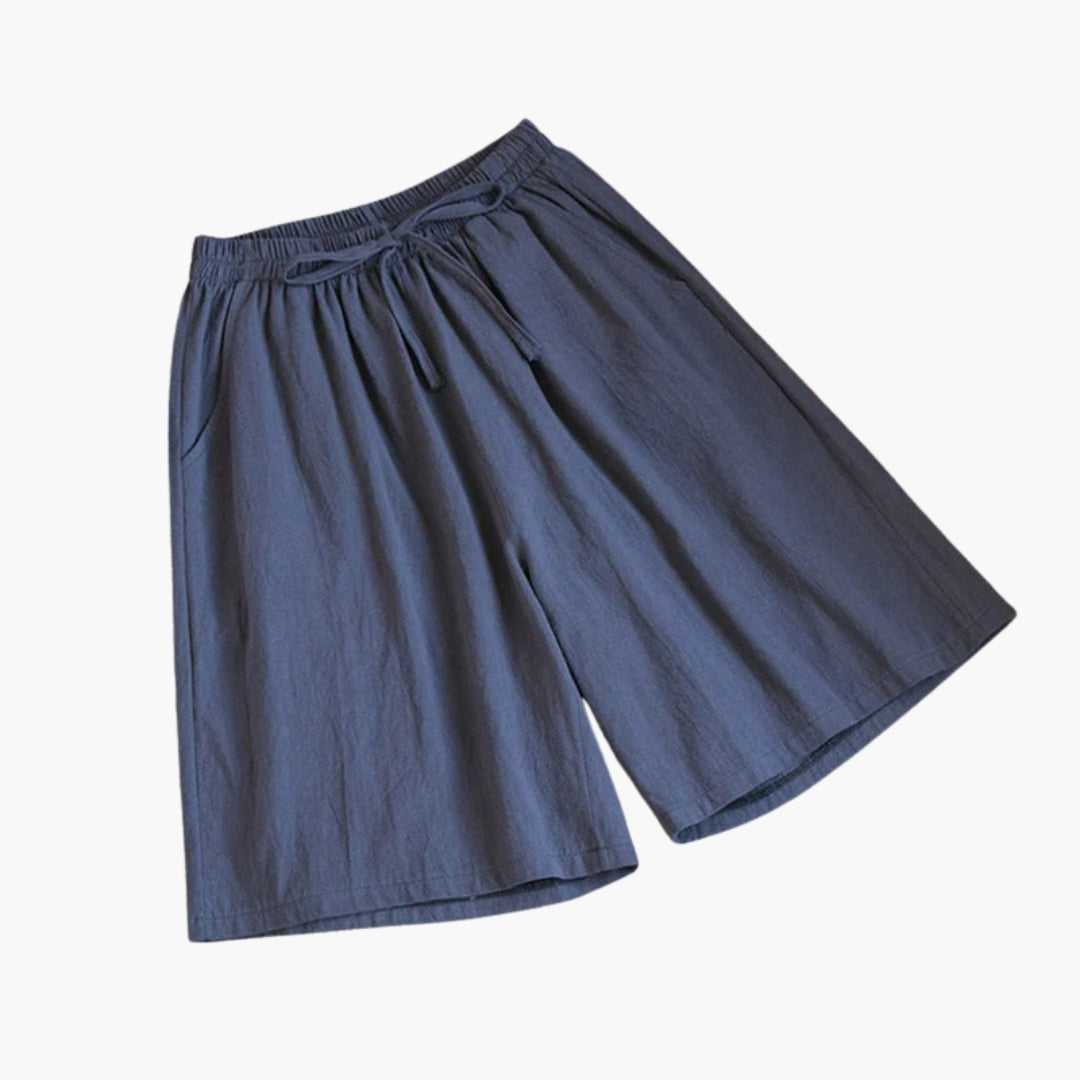 Short woman knee-length with elastic waist