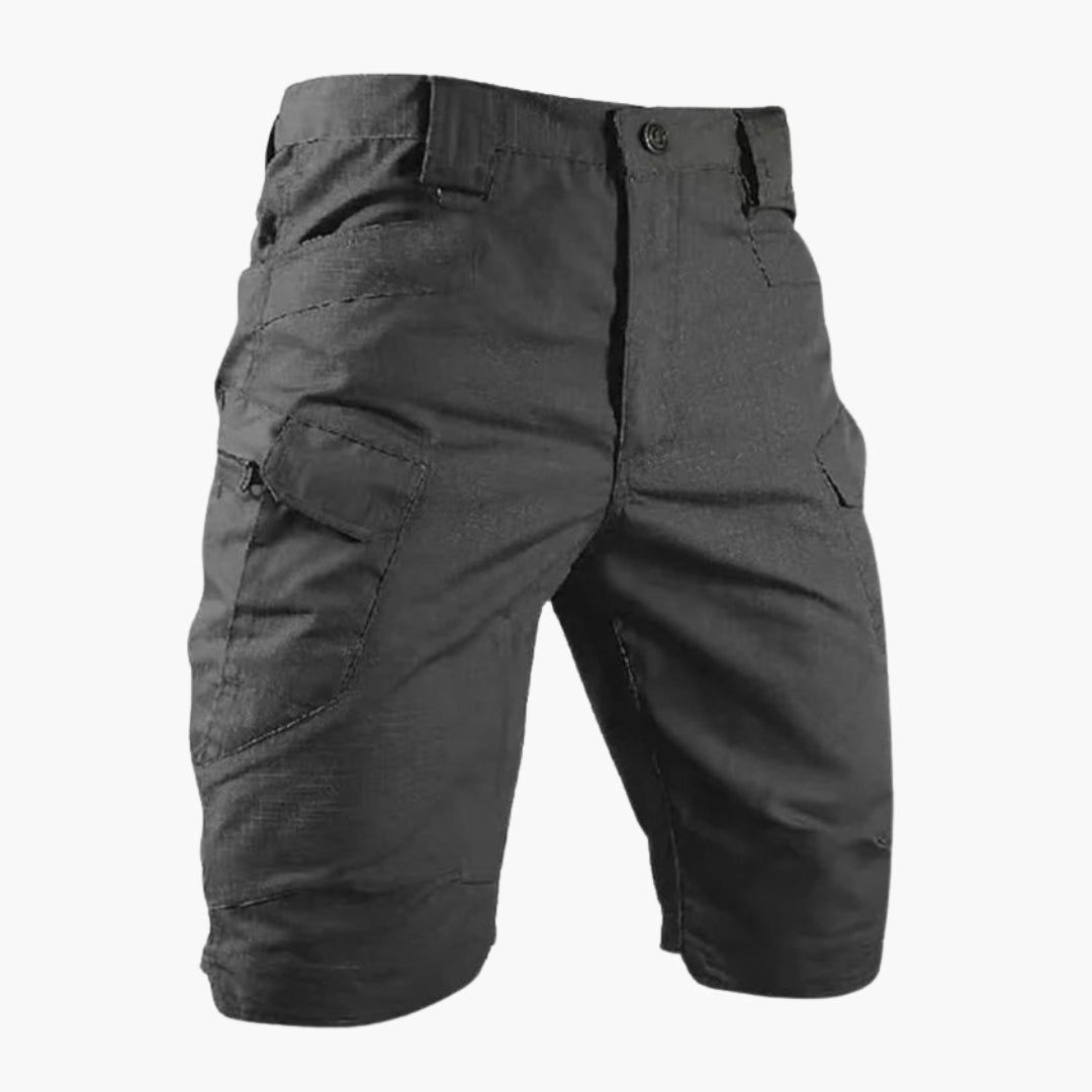 Short cargo homme avec fermeture boutonnée