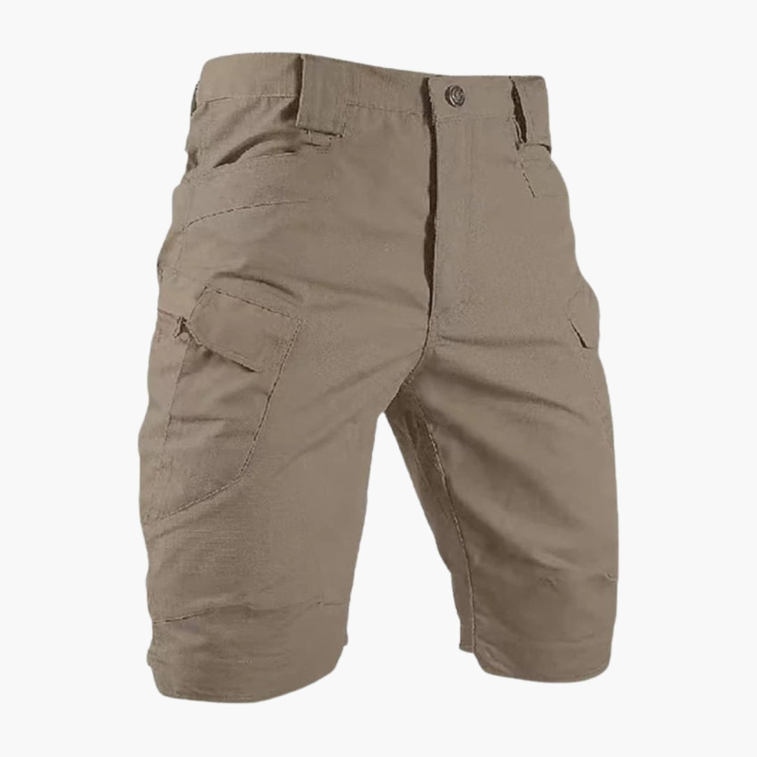 Short cargo homme avec fermeture boutonnée