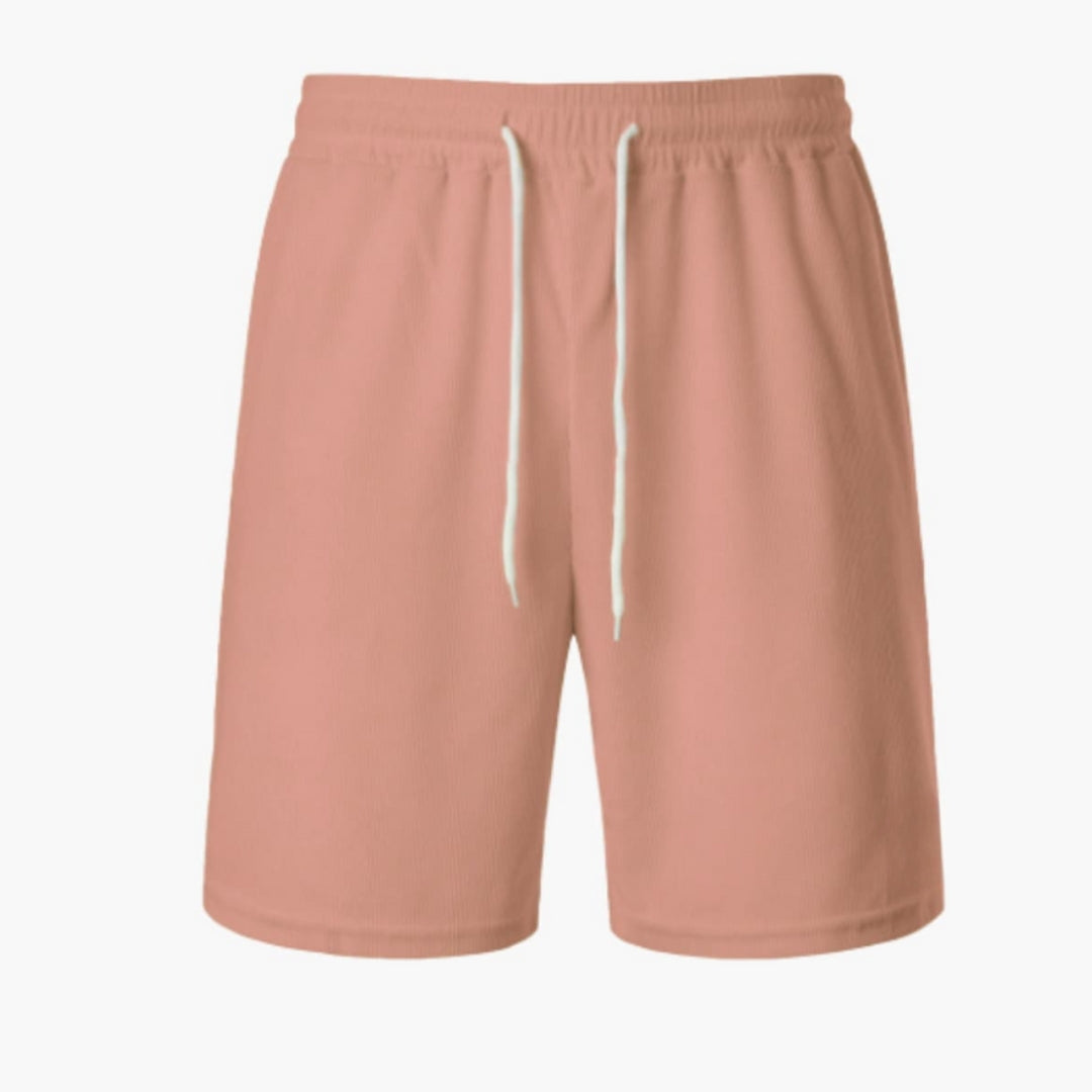 Short homme en velours côtelé avec surface côtelée