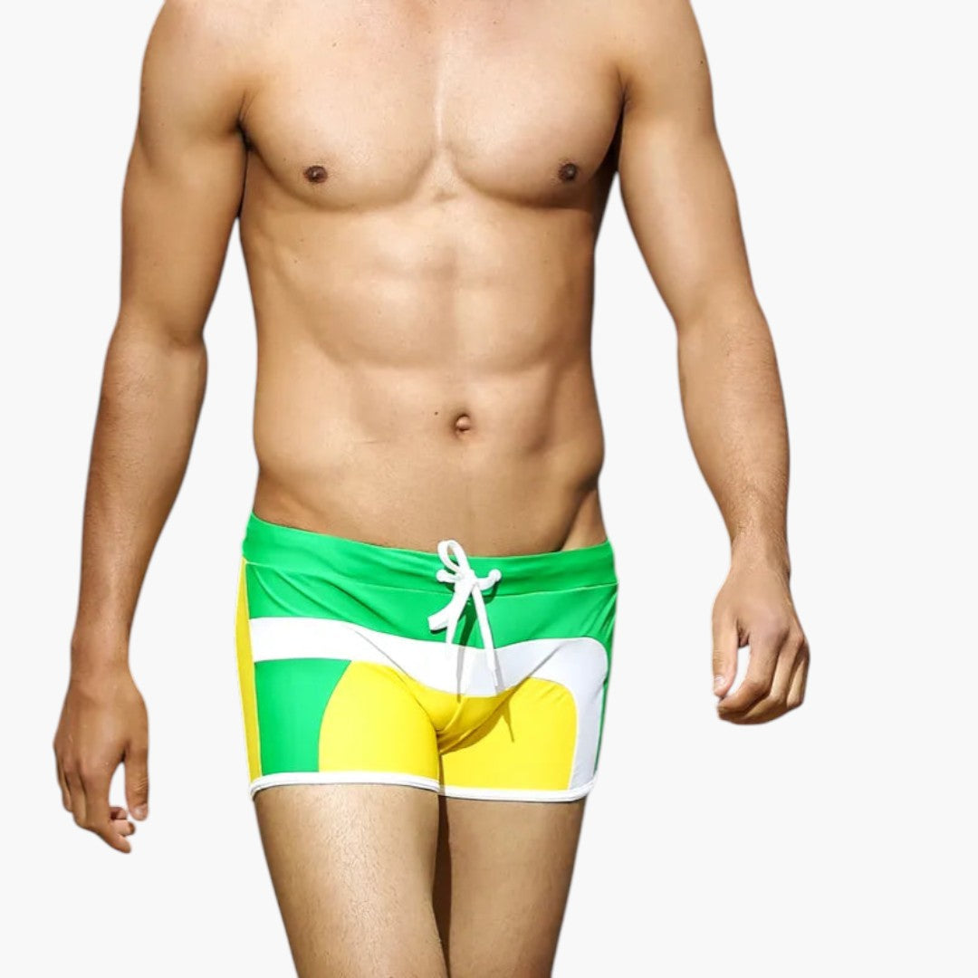 Badehose für Herren mit Seitentaschen