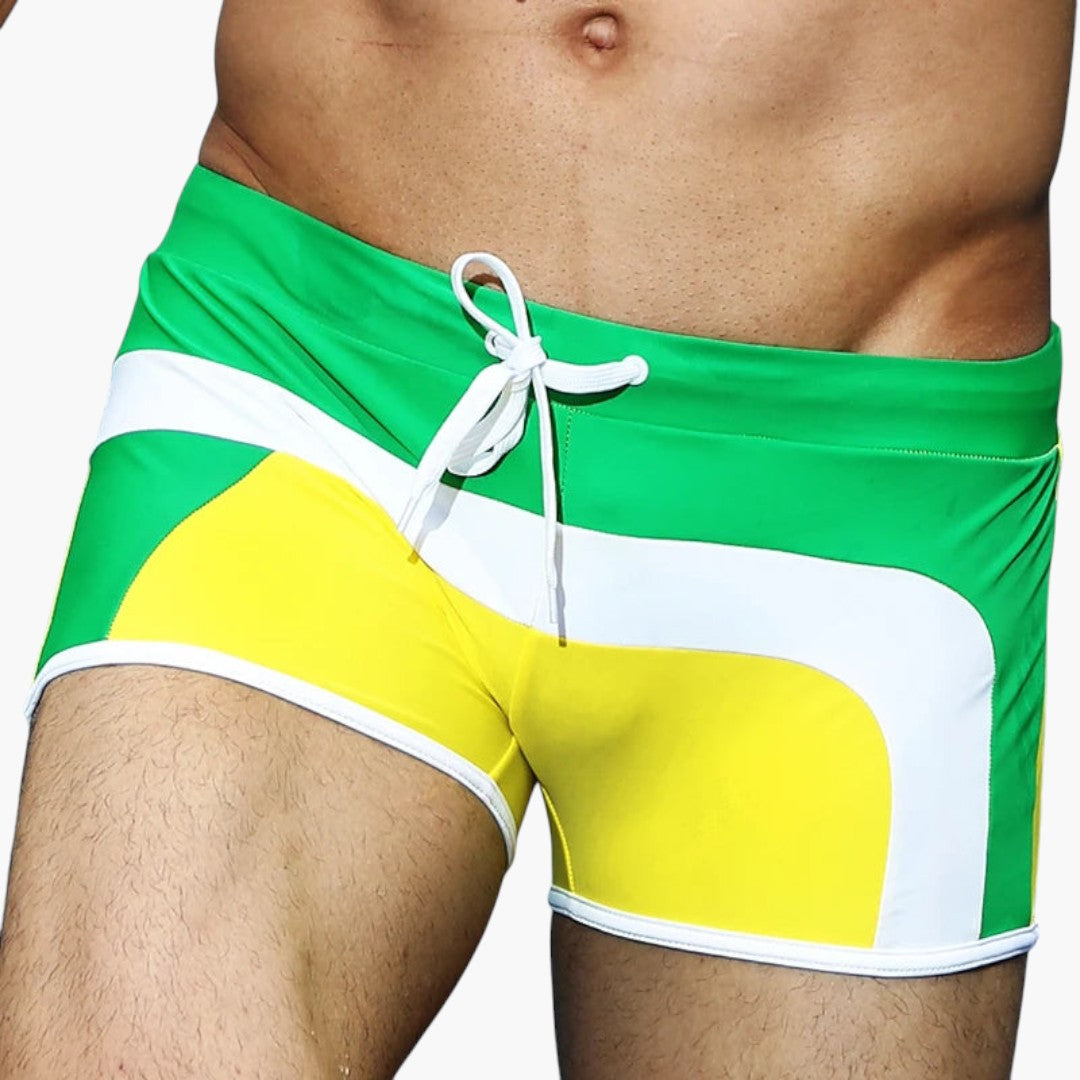 Badehose für Herren mit Seitentaschen