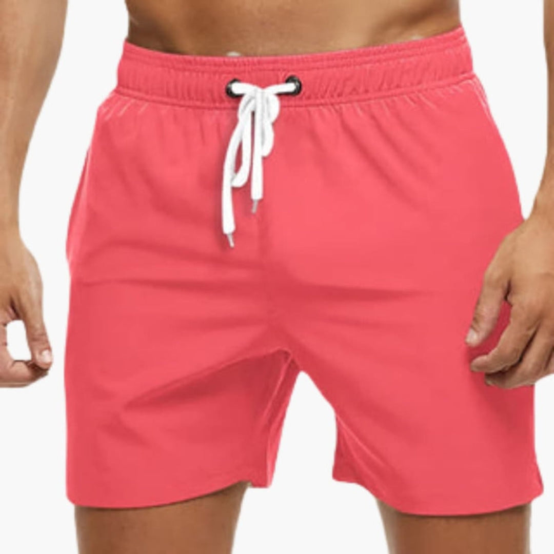 Badeshorts til mænd med elastisk talje