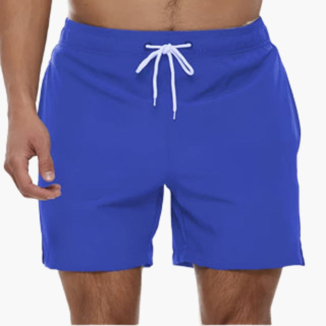 Badeshorts til mænd med elastisk talje
