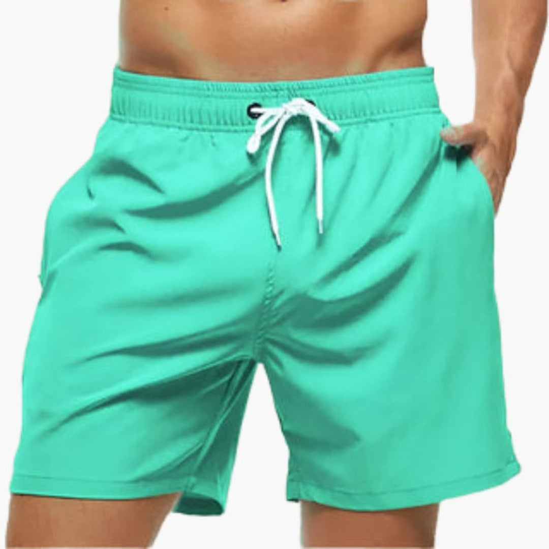 Badeshorts til mænd med elastisk talje
