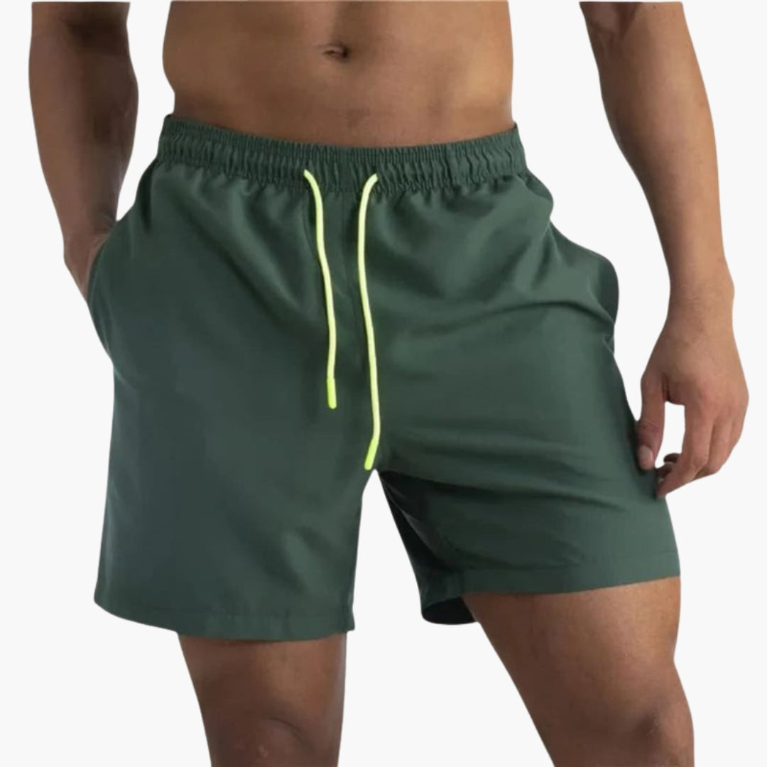 Herreshorts med snøre i taljen