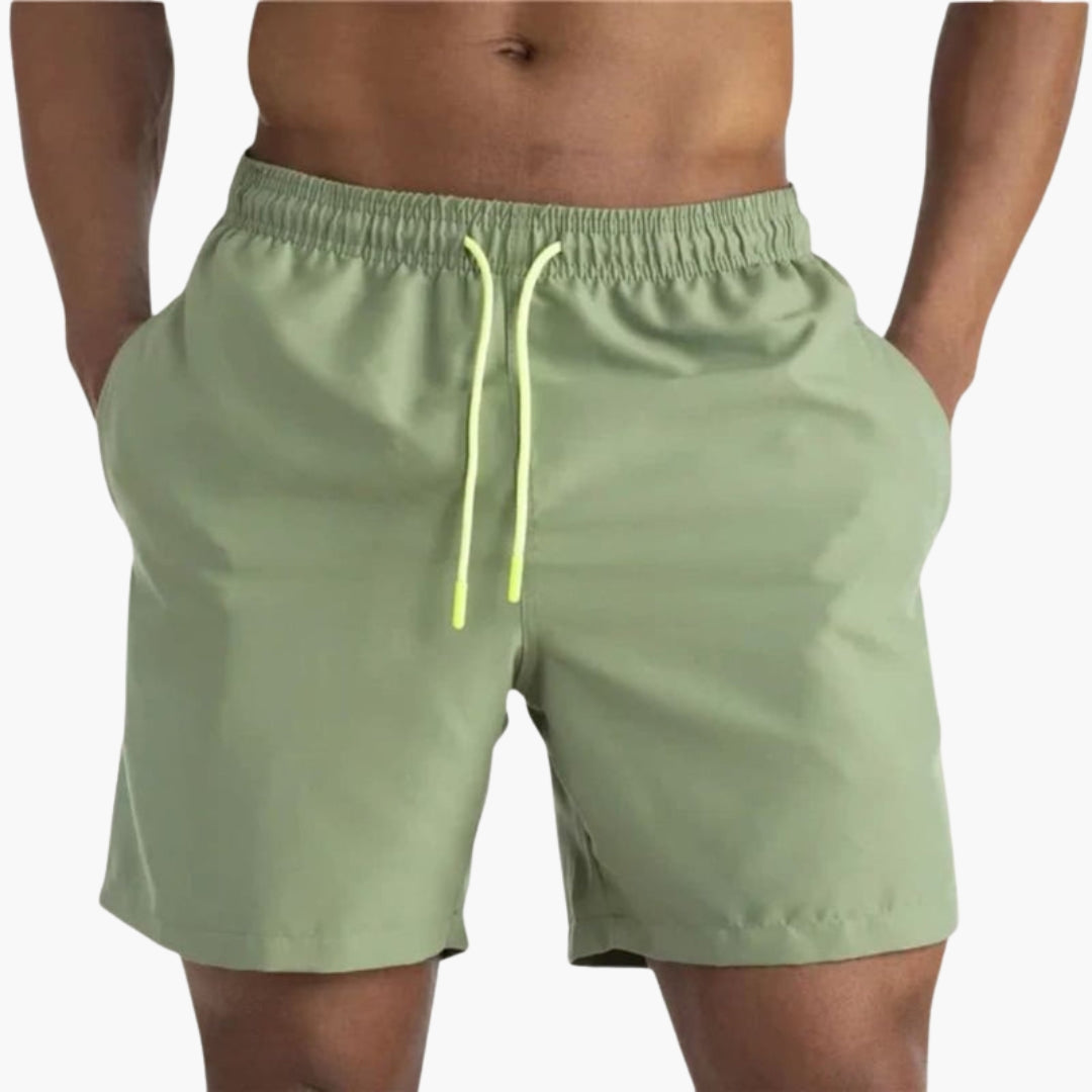 Herreshorts med snøre i taljen