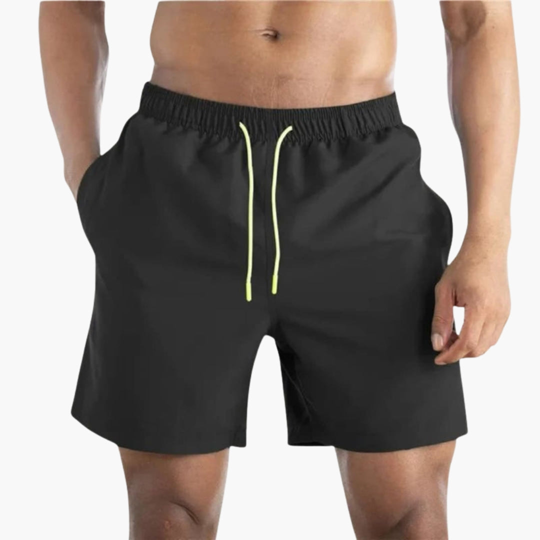Herreshorts med snøre i taljen