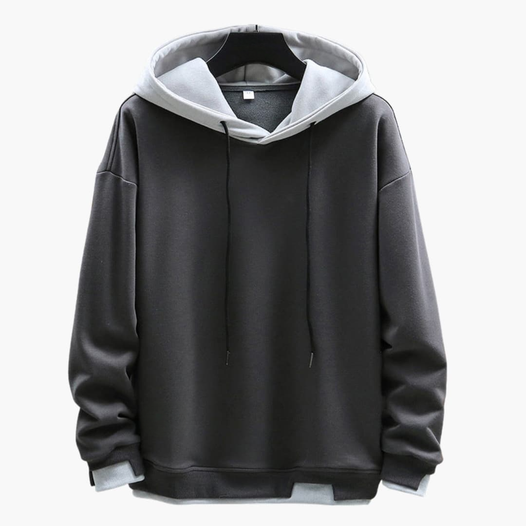 Sweat à capuche homme avec cordon de serrage