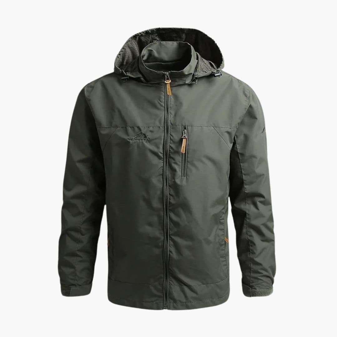 Chaqueta para hombre con capucha ajustable