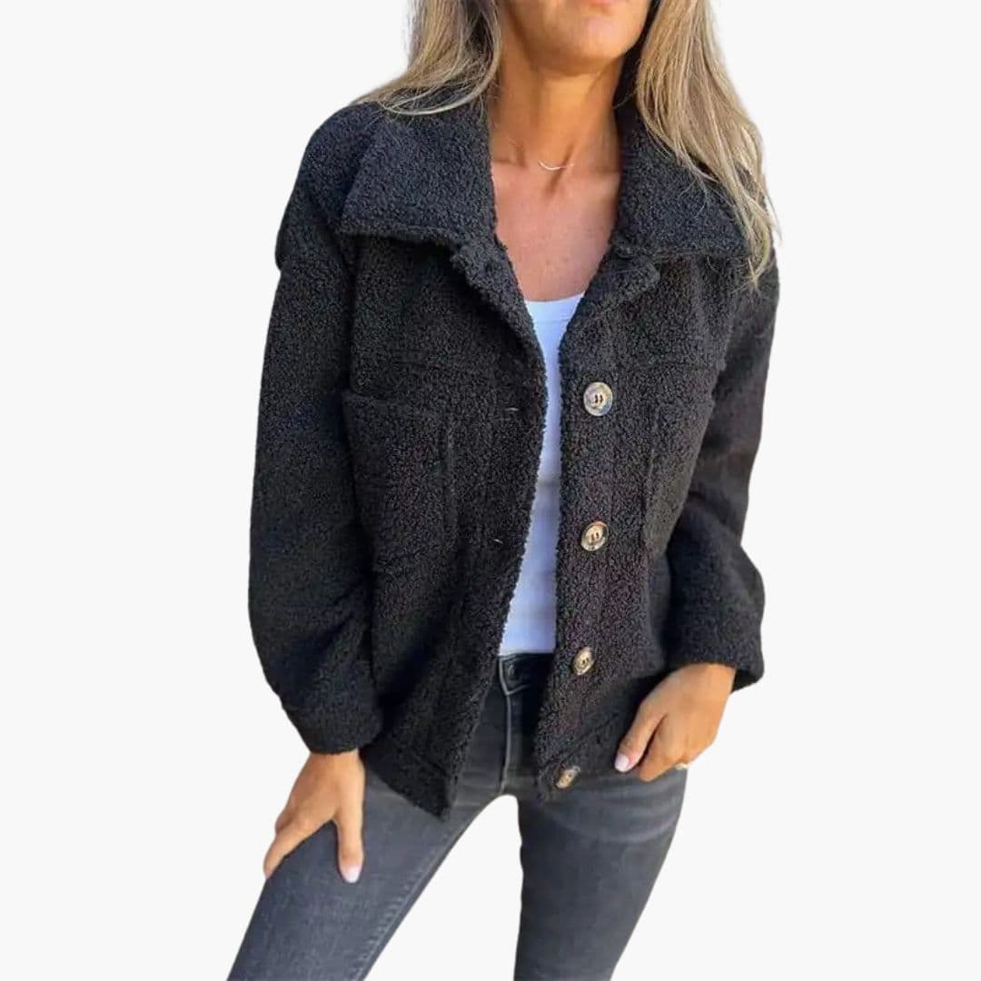 Veste Polaire Femme avec Poches Plaquées