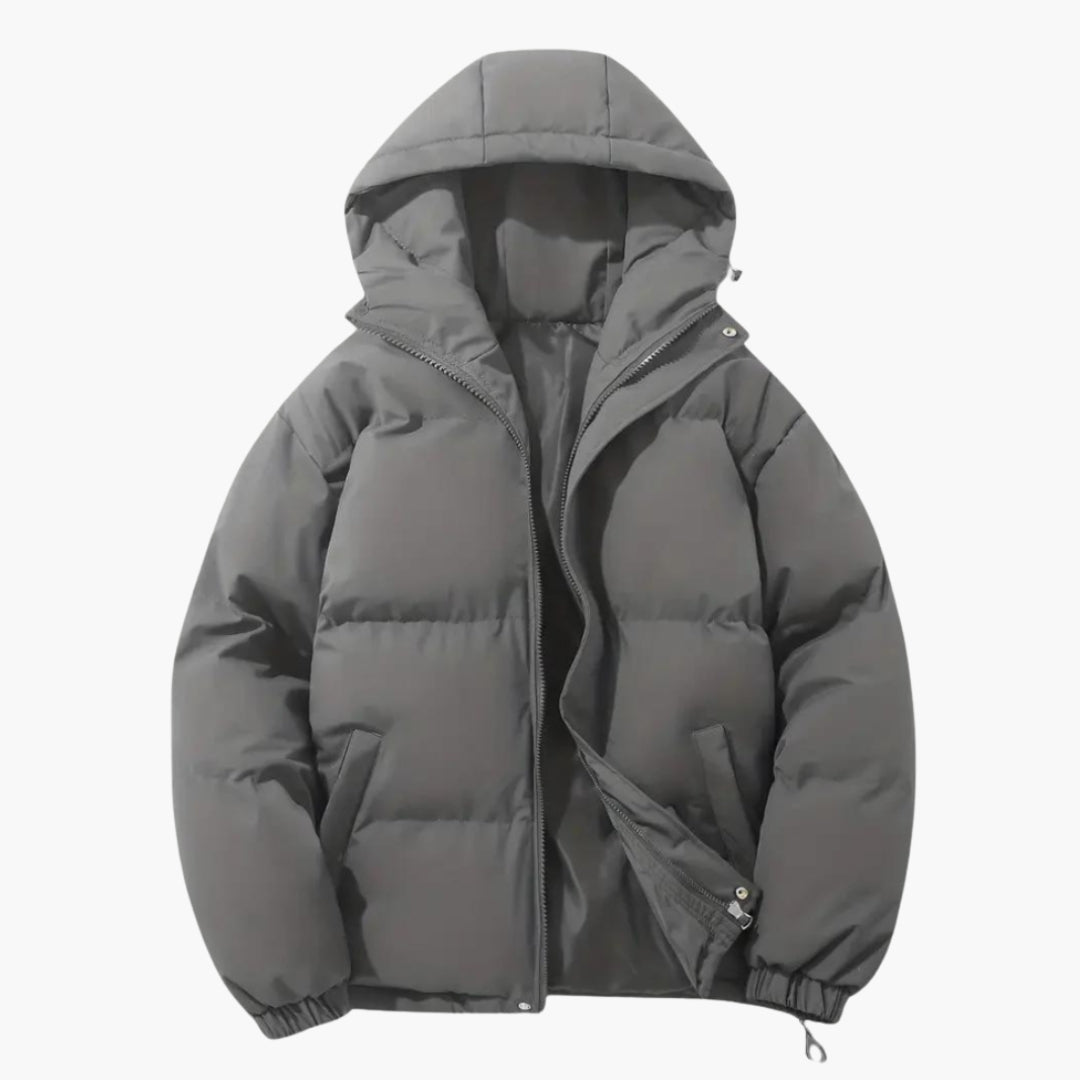 Veste à capuche homme avec isolation thermique