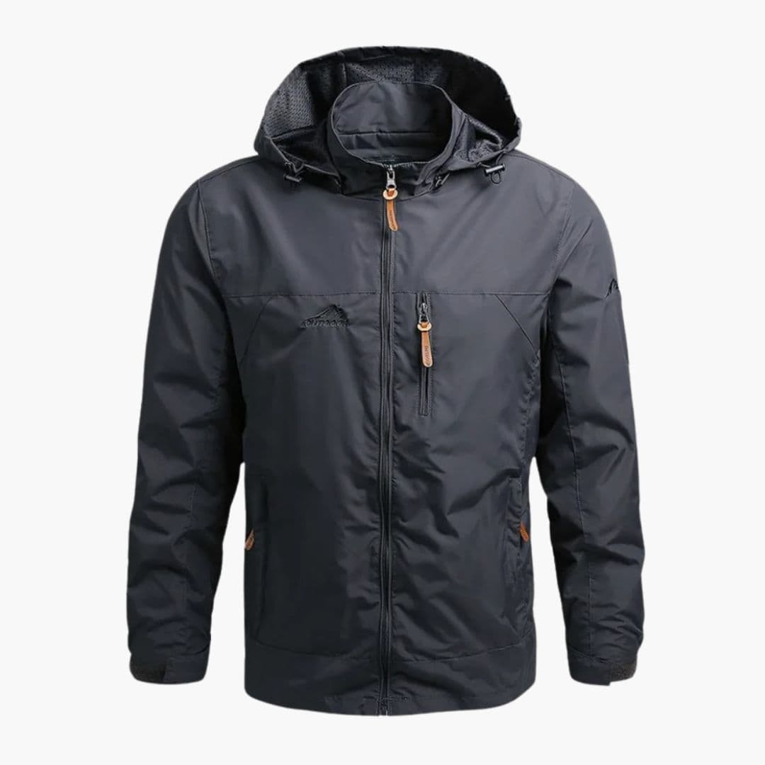 Veste homme à capuche et poche poitrine