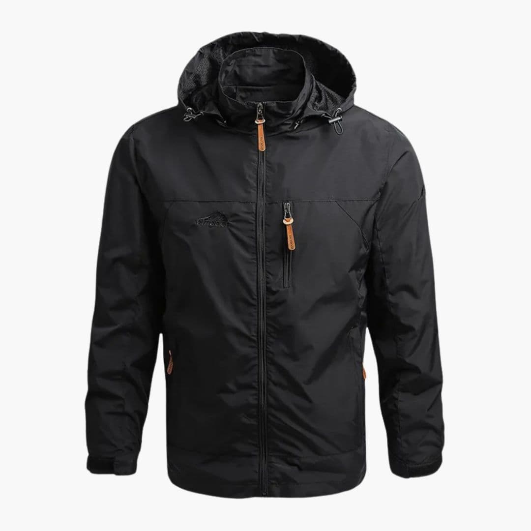Veste homme à capuche et poche poitrine