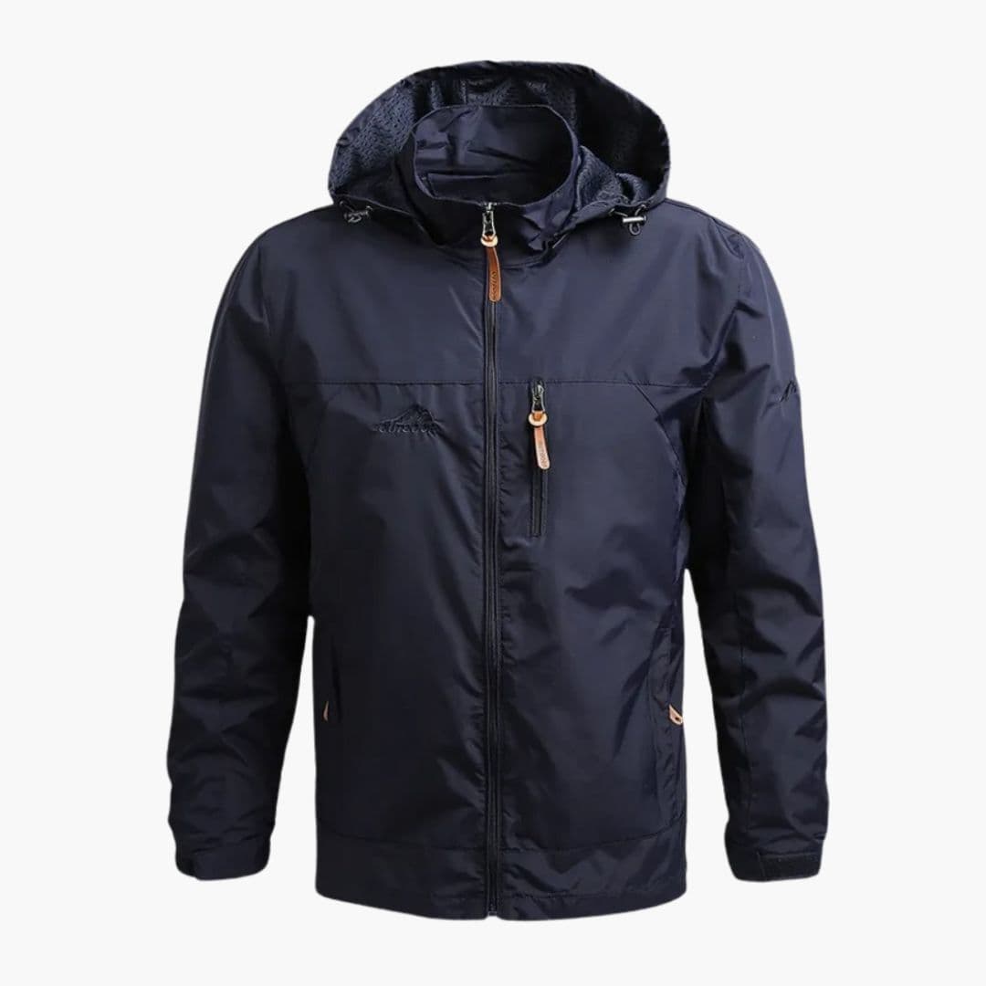 Veste homme à capuche et poche poitrine