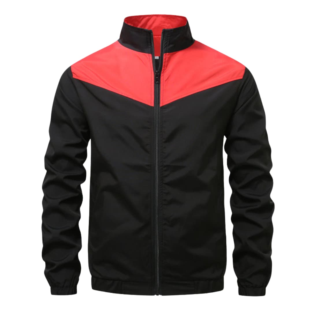 Veste homme avec zip et poches latérales