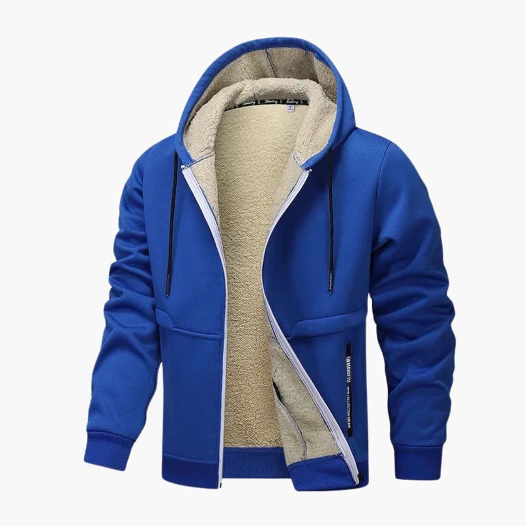 Veste polaire homme avec capuche