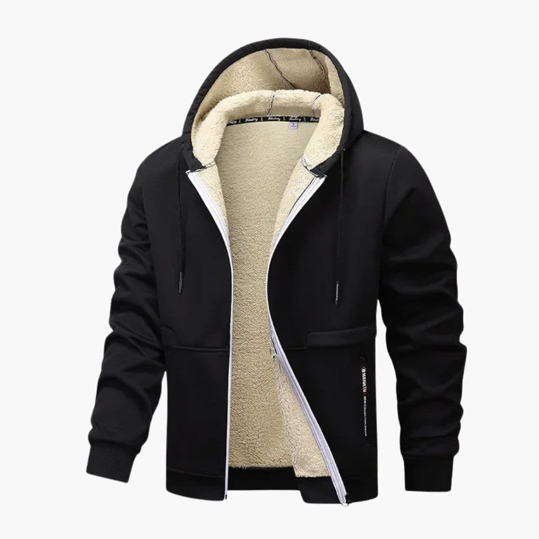 Veste polaire homme avec capuche